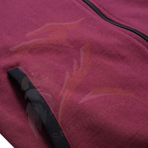 Chaqueta Varsity de Béisbol para Hombre, de Invierno, con Cuello Alto, Corte Ajustado, Color Sólido, con Logotipo Personalizado, de Alta Calidad - Product Image 6