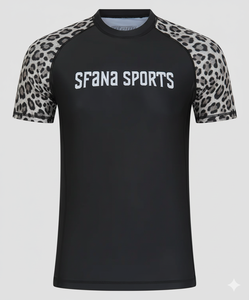 T-shirt de compression athlétique unisexe à manches longues UPF50+ respirant et écologique 220g pour entraînement MMA BJJ et performance en salle de sport - Product Image 1