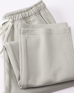 Plain Blank Fleece <b>Base</b> <b>Layer</b> Sweatpants <b>Men</b> Soft Touch Everyday Lounge Clothing Sweat <b>Pants</b> Garment Bottom - Product Image 3