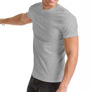 Vente d'usine, prix de gros, logo personnalisé, t-shirts en coton décontractés pour hommes, taille plus, t-shirts à manches courtes, t-shirts tendance pour hommes - Product Image 2