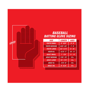 Top Quality Genuine Leather Baseball Batting <b>Gloves</b> Full-grain High Quality Youth Adult Unisex Baseball Batting <b>Glove</b> - Product Image 6