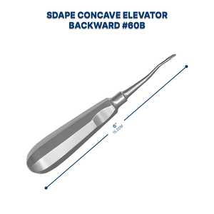 Élévateurs dentaires manuels en acier inoxydable certifiés pour l'extraction de dents, équipement chirurgical orthodontique dentaire - Product Image 5