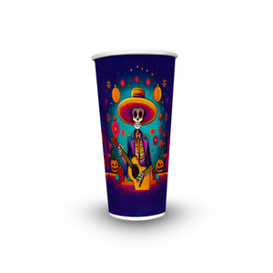 Gobelet en papier à mur unique jetable imprimé personnalisé de 22oz avec revêtement PE recyclable et de qualité alimentaire pour boissons chaudes - Product Image 4