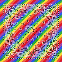 Hoogwaardige op maat gemaakte katoenen bandana, 22 inch, bedrukt vierkant zakdoekje, ademend, geschikt voor alle seizoenen, streetwear, outdoor accessoires