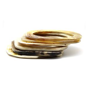 กำไลข้อมือทำมือจากเขาควาย ของขวัญเพื่อสุขภาพ 100% ธรรมชาติ ขายดีปี 2026 - Product Image 1