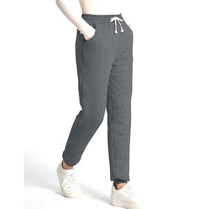 Pantalones Deportivos de Forro Polar Cálidos para Invierno, Pantalones Deportivos con Forro de Sherpa, Pantalones Casuales Cómodos para Estar en Casa o al Aire Libre - Product Image 4