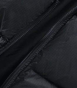 Veste matelassée imperméable à capuche pour homme grande taille, design unique, fermeture éclair et boutons, écologique, chaude pour l'hiver - Product Image 2