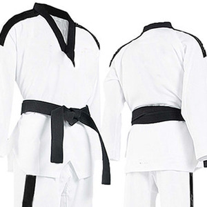 Uniforme de Taekwondo de Alta Calidad, el Mejor Estilo, 100% Algodón, para Hombres, para Entrenamiento y Competencia, Venta Directa de Fábrica - Product Image 4