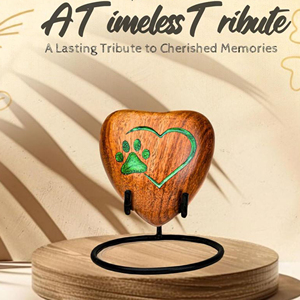 Handcrafted Oak Cremation Urn Box Eco-Friendly Wooden Ashes Urn for Adults by AYAANS - Product Image 5