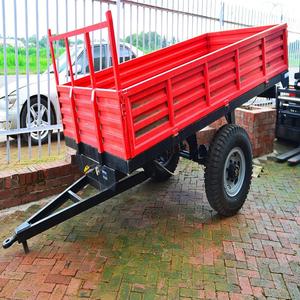 Remolque Hidráulico Basculante para Tractor Agrícola Usado con Certificado CE, Capacidad de 10 Toneladas, Equipos/Componentes de Motor de Alta Seguridad - Product Image 4