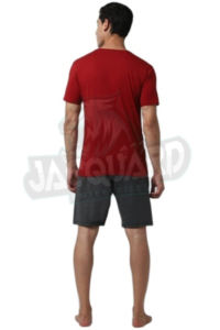 T-shirt oversize blanc en gros, 100% coton, impression personnalisée, streetwear pour hommes - Product Image 5