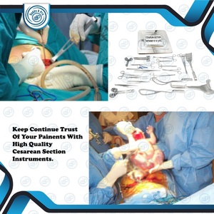 Bộ Phận Mổ Lấy Thai Gồm 39 Chiếc Thép Không Gỉ Đức Dùng Cho Phẫu Thuật Mổ Lấy Thai Tốt Nhất Bộ Dụng Cụ Phẫu Thuật - Product Image 6