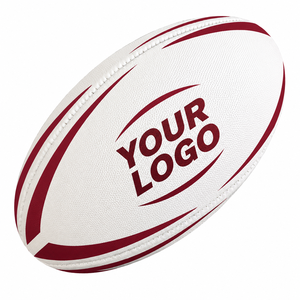 Mini ballon de rugby 10 pouces, ballon de présentation souvenir, personnalisation de marque, entraînement ludique junior, ballon de rugby promotionnel en caoutchouc de haute qualité - Product Image 1
