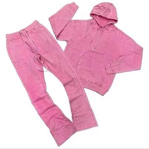 Survêtements pour femmes en coton 100% de haute qualité, durables, coupe courte, effet délavé, respirants, collection 2025 - Product Image 2