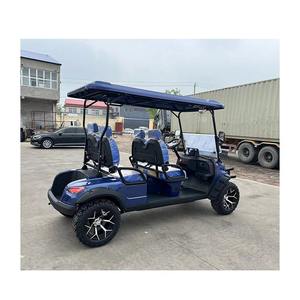 Carrito Eléctrico Personalizado de 4 Pasajeros, 72V, G/f B/y, con Bandeja, Fabricado en China, Certificado para más de 500 kg (DOT/CE) - Product Image 1