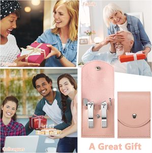 Portable Professional <b>Nail</b> Care <b>Kits</b> with Heavy Duty Stainless Steel Grooming Tools for Home and Travel Use - Product Image 2