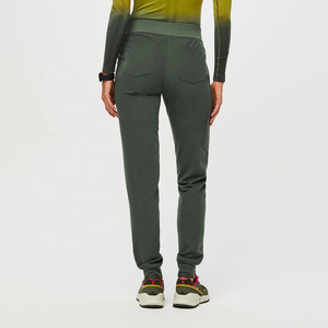 Ensemble de Blouse et Pantalon Vert Respirant de Qualité Supérieure pour Femme 2026 – Tenue d'Hôpital en Polyester Tricoté - Product Image 2
