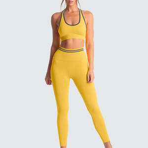 Leggings Deportivos de Cintura Alta para Mujer, Sublimados, para Fitness, Running, Entrenamiento, Cintura Elástica, Diseño Sólido, Pantalones de Yoga - Product Image 4