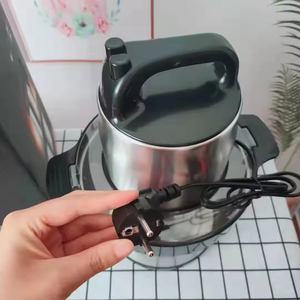 Picadora de Carne Eléctrica de Acero Inoxidable de 6L, Procesador de Alimentos, Licuadora para Uso en Exteriores, Máquina para Fufu - Product Image 3