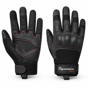 Gants de tir et de chasse à doigts complets 2026 en cuir synthétique pour sports de plein air avec technologie tactile et fermeture auto-agrippante - Product Image 1
