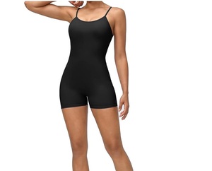 Traje de Yoga para Mujer, Mono Deportivo sin Costuras, Cintura Ultra Alta, Spandex y Poliéster, Frente Cruzado, Manga Larga, Traje Atlético Ajustado - Product Image 4