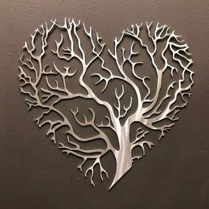 Handmade Creative Metal <b>Wall</b> Hanging <b>Leaves</b> Modern <b>Wall</b> Art with Customizable Color Home <b>Decoration</b> - Product Image 3