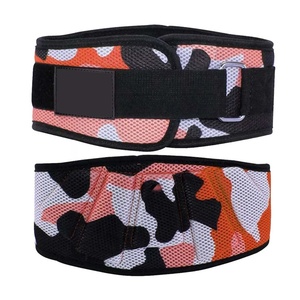Cinturones de Levantamiento de Pesas Profesionales Personalizables, Cinturón de Soporte Lumbar Ajustable de EVA con Diseño de Camuflaje para Hombres - Product Image 6