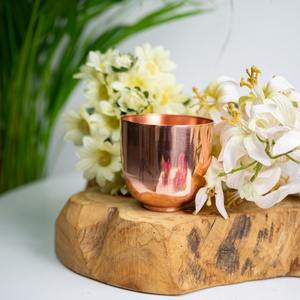 Classic Pure Copper Drinking Mug Handmade Copper Coffee Tea Mug Polished Finish by Madiha Art and Crafts - Product Image 5