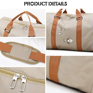 Practical Gym <b>Bag</b> Lightweight Durable Eco-Friendly Nylon/Polyester Spacious Design Adjustable Strap Casual for Fitness <b>Training</b> - Product Image 5