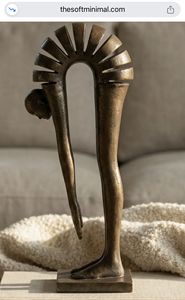 Escultura de Mano Abstracta Moderna en Bronce, Estatua Artística Irregular para Decoración del Hogar, Sala de Estar, Regalo o Recuerdo - Product Image 3