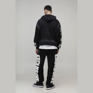 Sudaderas con Capucha de Felpa Francesa Personalizadas de Alta Calidad para Hombre, Sudaderas con Capucha Extra Grandes de Estilo Urbano para Fábrica - Product Image 2