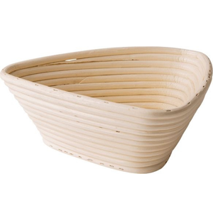 Panier de fermentation en rotin naturel pour la fermentation du pain au levain, banneton artisanal fait main pour la boulangerie artisanale - Product Image 1