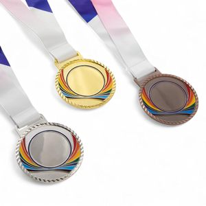 3D Designed 3 Inches Dia Arm Wrestling Gold Silver Brown Medal with Multi Color Tag for Arm Wrestling Events Competitions - Product Image 4