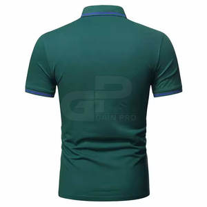 เสื้อโปโลผ้าฝ้ายปิเก้ทรงคลาสสิกสำหรับผู้ชาย สวมใส่สบาย น้ำหนักเบา ระบายอากาศได้ดี เหมาะสำหรับใส่ลำลองประจำวัน เดินทาง เล่นกีฬา - Product Image 3