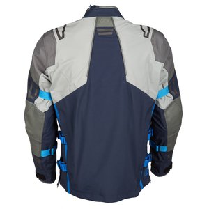 Veste Klim Latitude pour homme, manches longues, imperméable, veste de moto bleu gris GORE-TEX toutes saisons - Product Image 4