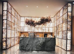 Lámina de Cuarzo Natural Delgada, Irrompible, Ligera, Retroiluminada, Cortada a Medida, de 2 mm, Ecológica y Moderna para Villa Rajasthan - Product Image 2