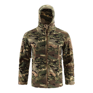 Outdoor Sports Activities High Quality Hunting Jacket Water Resistant Outdoor Camouflage Clothing Outdoor Field Hunting Jacket - Product Image 5
