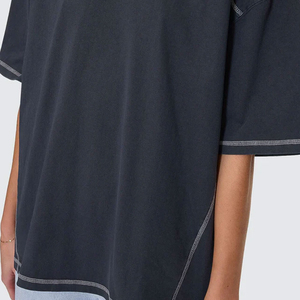 Camiseta de Mujer Extra Grande con Logotipo Personalizado, Camiseta de Algodón para Mujer, Primavera-Otoño, 100% Algodón - Product Image 6