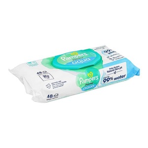 Lingettes pour bébé Pamper Baby Clean, adaptées aux peaux sensibles, avec une texture douce et une action nettoyante délicate - Product Image 2