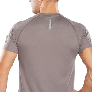 Camiseta de Manga Corta para Hombre, 100% Algodón, de Alta Calidad, Estilo Casual Deportivo, Holgada, Cuello Redondo, Parte Delantera Sólida, Transpirable, para Verano - Product Image 3