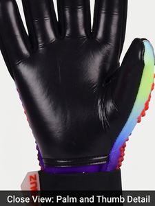 Professional High-Match Unisex Football Goalkeeper <b>Gloves</b> SUBHAY New Natural Latex Half Pipe Finger Reverse Bag Negative Cut - Product Image 5