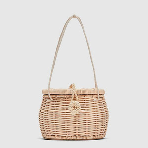 Luxury Handbags For Women Rattan Handbag Straw Handbag Fashionable OEM Vietnam wholesale customized logo HNH Craft Vietnam - Product Image 5
