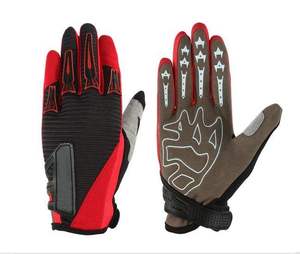 Gants de sport pour vélo de course d'hiver pour hommes, équipement de protection pour vélo de route et VTT, diverses couleurs claires disponibles - Noir, Rouge, Blanc - Product Image 3