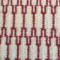 100% Wool Handwoven Stitch Pattern Rug Handmade Decorative Carpet for Stair Runner Wall to Wall and Interior Flooring