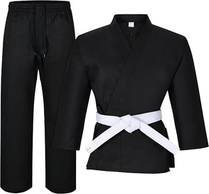 Uniforme de Karate con Logotipo Personalizado Aprobado por la Fábrica, para Bebés y Niños Pequeños, de Secado Rápido, Transpirable, de Algodón, Ropa de Artes Marciales, Diseño Personalizado - Product Image 3