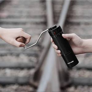 Master Craft Manual Coffee Mill Elegant Walnut Wood Accents Superior Grinding Consistency For Coffee Lovers - Product Image 5