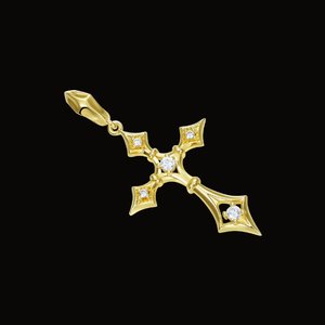 Pendentif Hip Hop Moissanite de Luxe en Argent Sterling 925, Bijou Unisexe Tendance Scintillant, Idéal Cadeau de Fête - Product Image 3