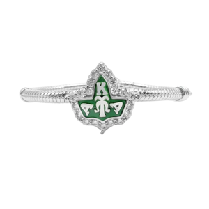 AKA Ivy Grande - Charm de Plata de Ley con Diseño de Hiedra en Color Plata y Verde para Mujer, Joyería de Moda Elegante - Product Image 1