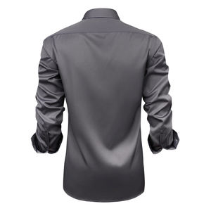Camisa de hombre con botones, de moda, hecha a medida, ligera, fácil de usar, transpirable, cómoda, con material duradero. - Product Image 4