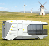 Maison capsule intelligente préfabriquée Dream Series X30, maison modulaire mobile pour habitation, hôtel, maison